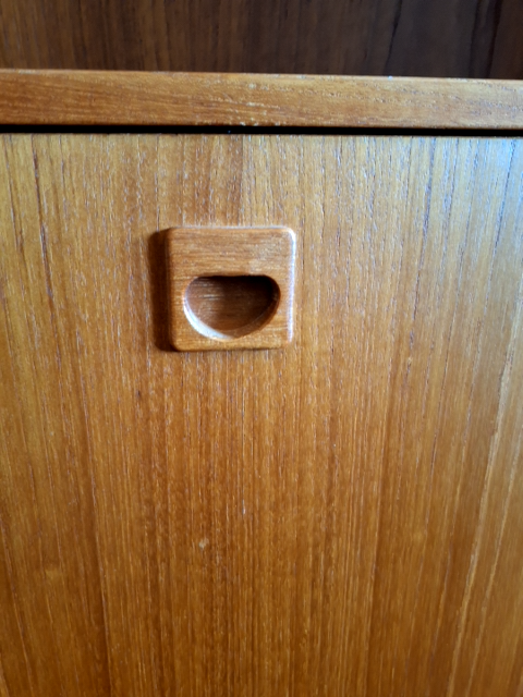 Reolsystem i teak